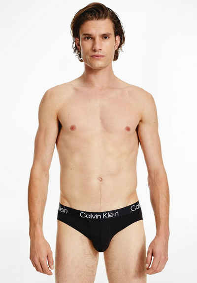 Calvin Klein Underwear Slip (3-St) mit Logo Webbund