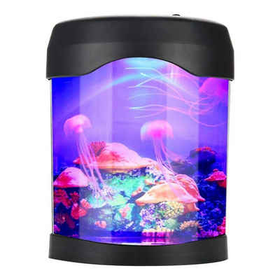 Jormftte Lavalampen Mini Aquarium Licht,USB Aquarium Mood Light