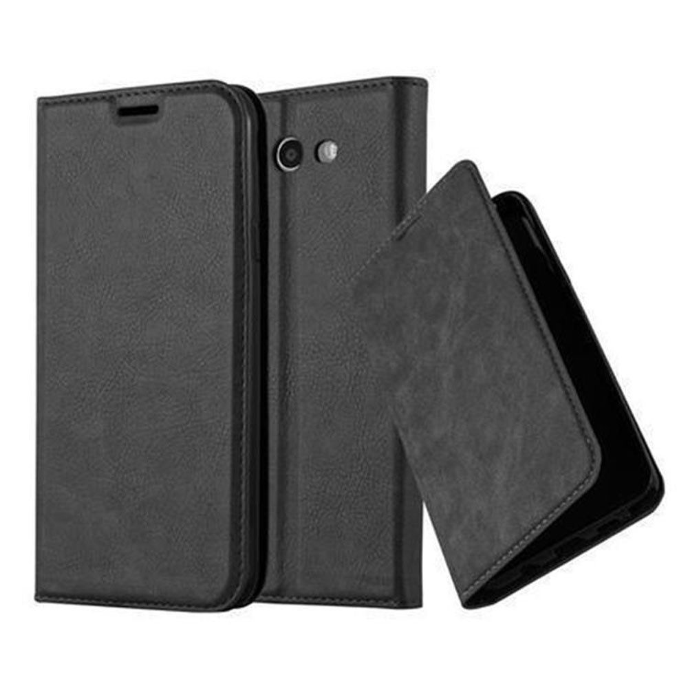 Cadorabo Handyhülle für Samsung Galaxy J7 2017 US Version Hülle Samsung Galaxy J7 2017 US Version, Hülle Schutzhülle mit Standfunktion, Magnetverschluss und Kartenfach