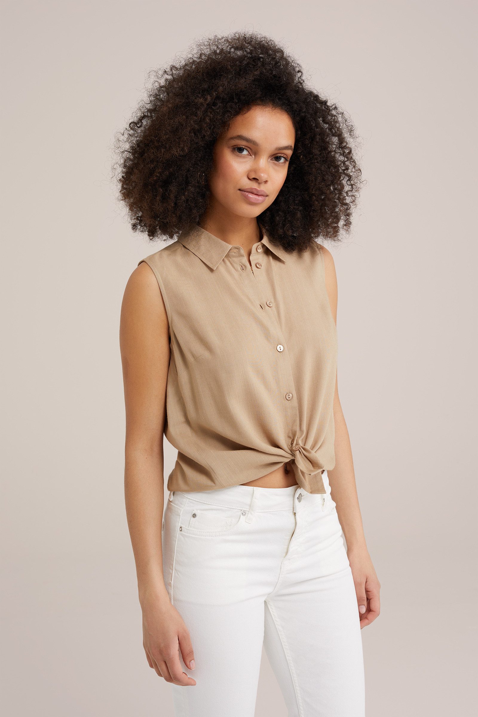 WE Fashion Kurzarmbluse günstig online kaufen