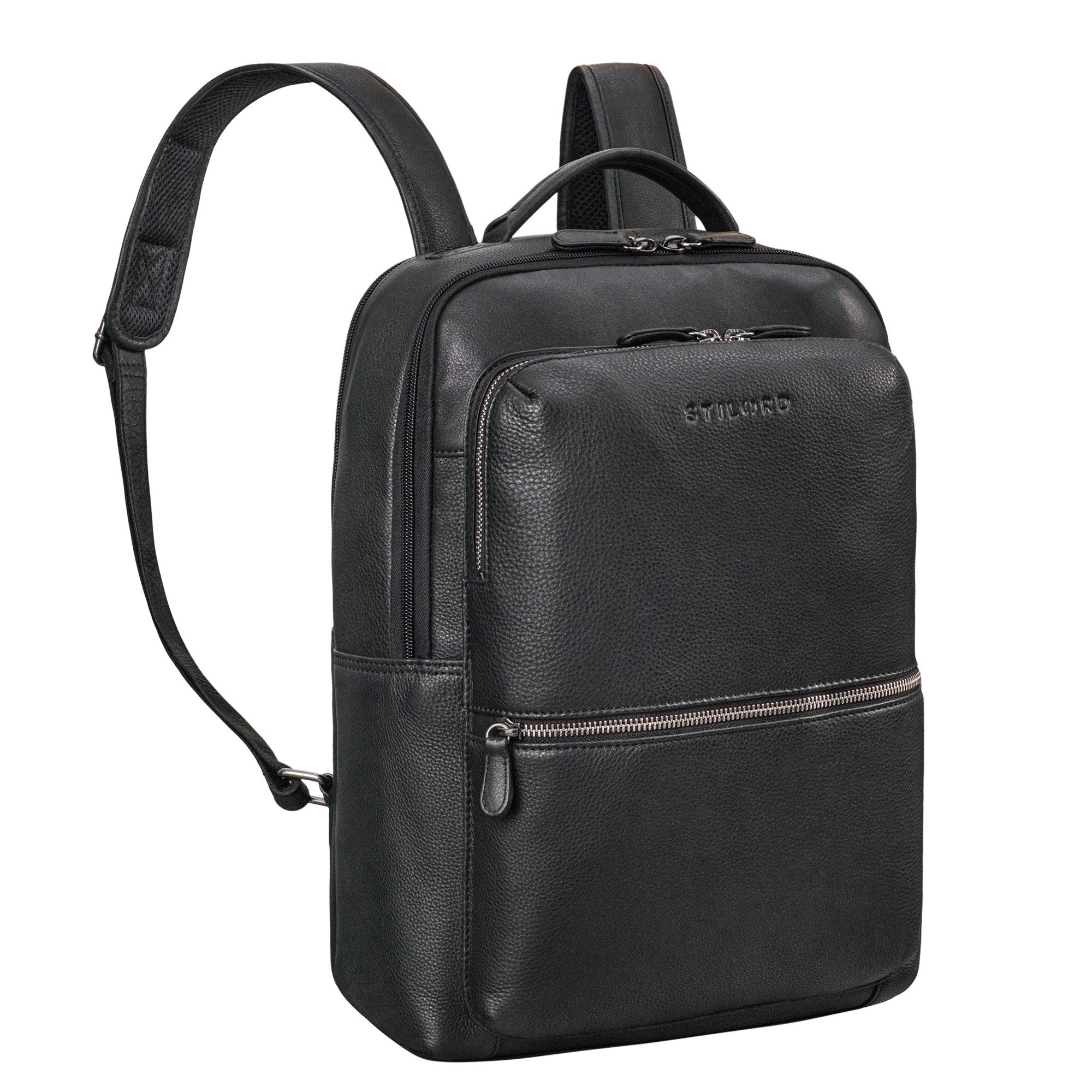 Notebookrucksack "Tomke" Leder Rucksack mit Laptopfach