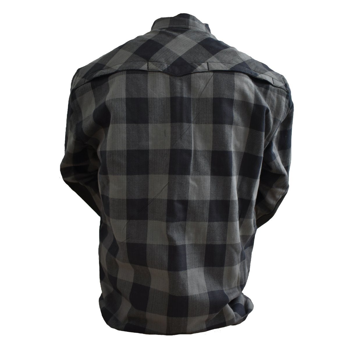 Bores Motorradjacke Bores Lumberjack Jacken-Hemd schwarz / grau Herren S at günstig online kaufen