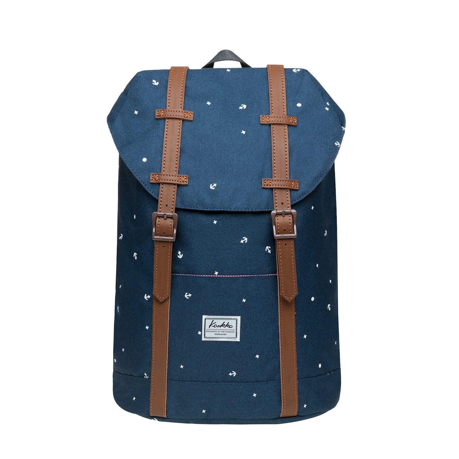 LuxusKollektion Laptoprucksack Laptop-Rucksack Blau Polyester