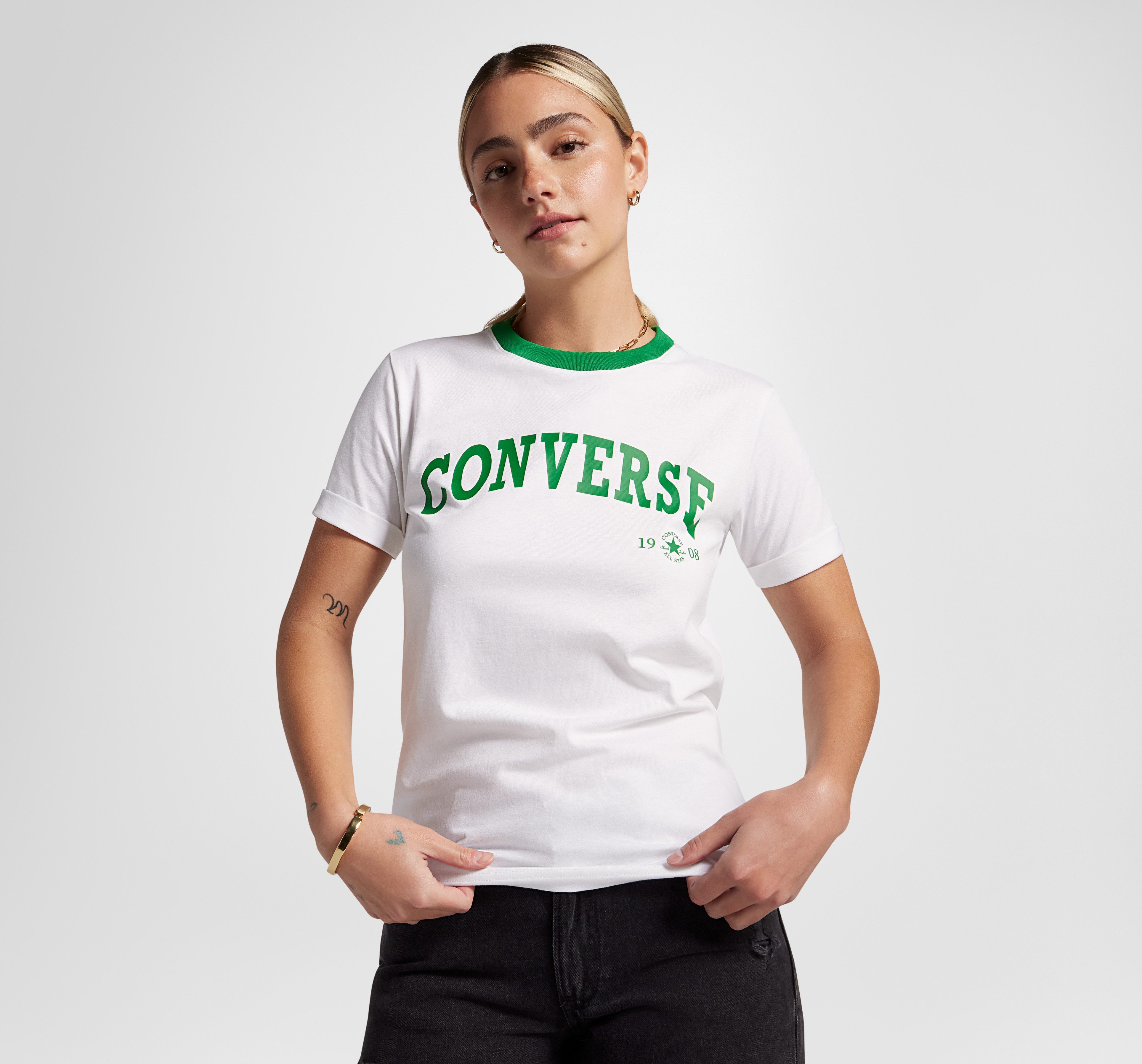 Converse T-Shirt RETRO RINGER SHIRT günstig online kaufen