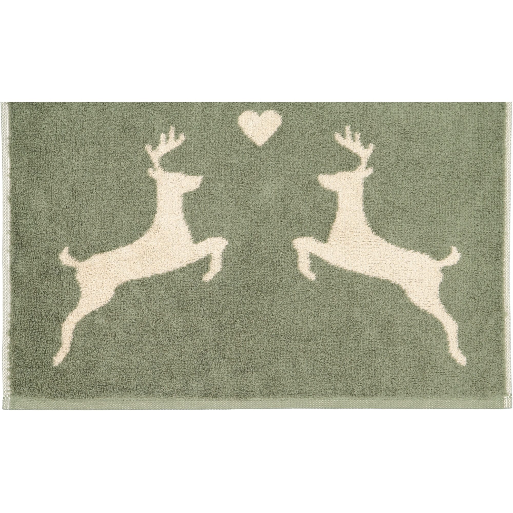 Cawö Handtücher Alpenchic Edition Hirsche 6228, 100% Baumwolle (1-St)