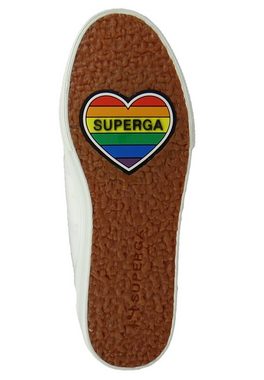 Superga S6116SW AJZ white multicolor heart Sneaker