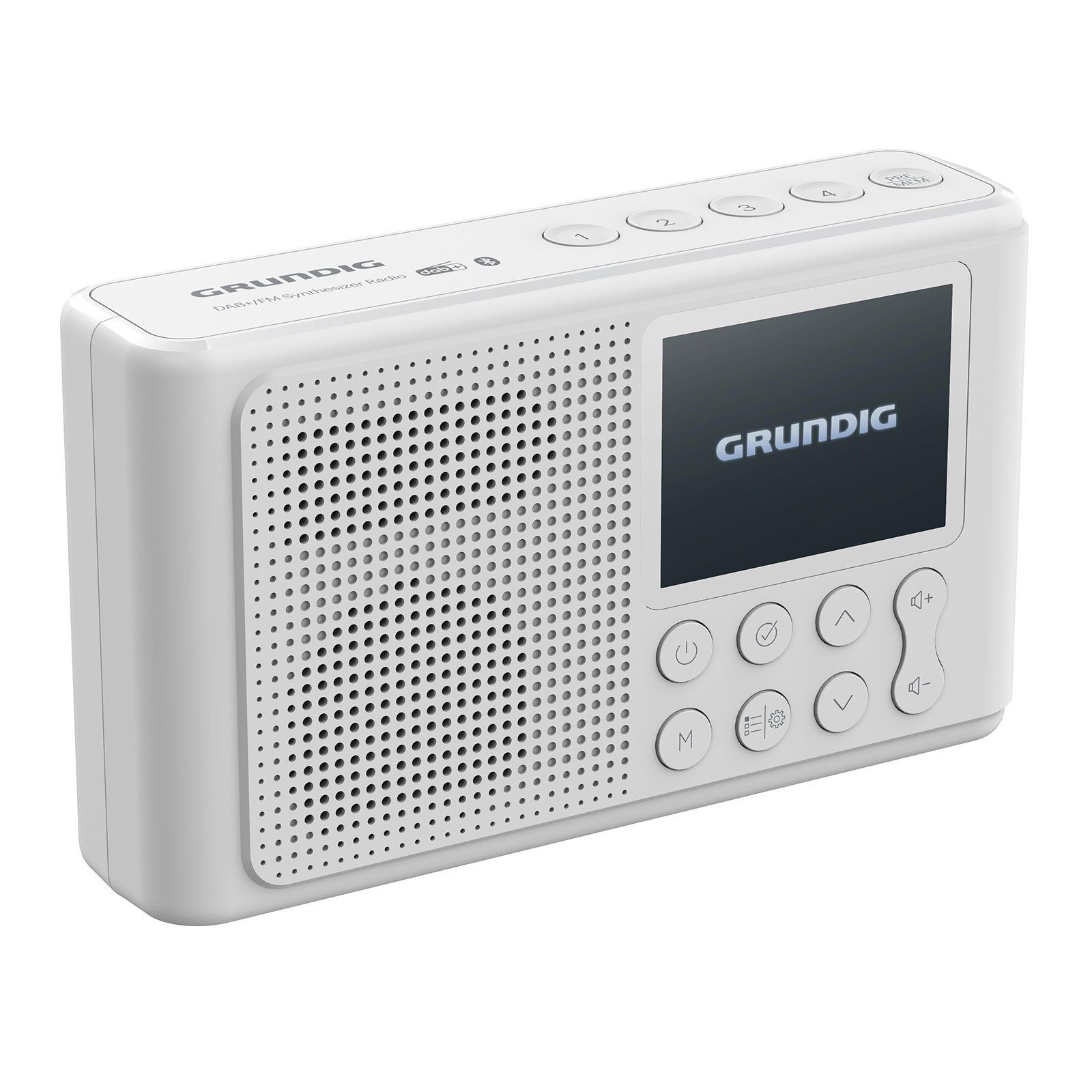 Grundig Music (Bluetooth) Weiß (DAB) Digitalradio 6500