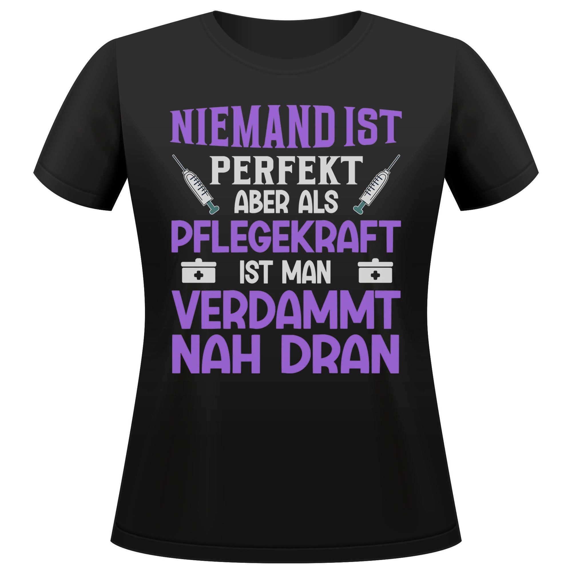 T-Shirt Pflegekraft Geschenk Frauen Spruch Beruf Ausbildung Studium Abschluss