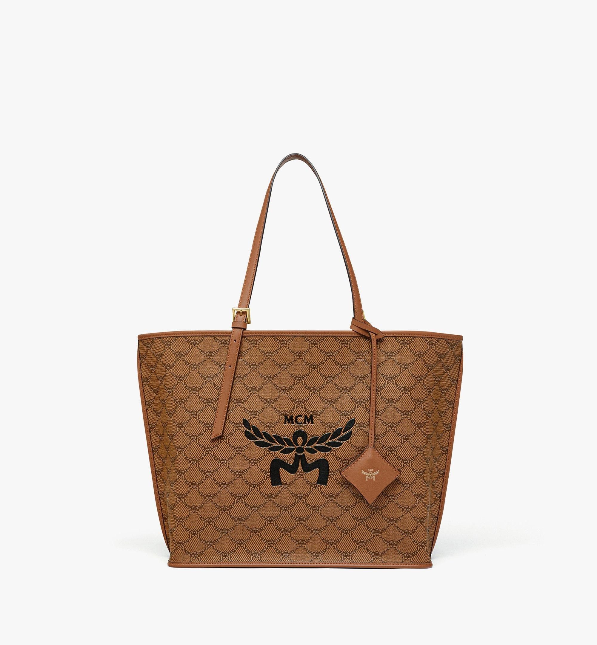 MCM Shopper Himmel Lauretos Shopper, Medium