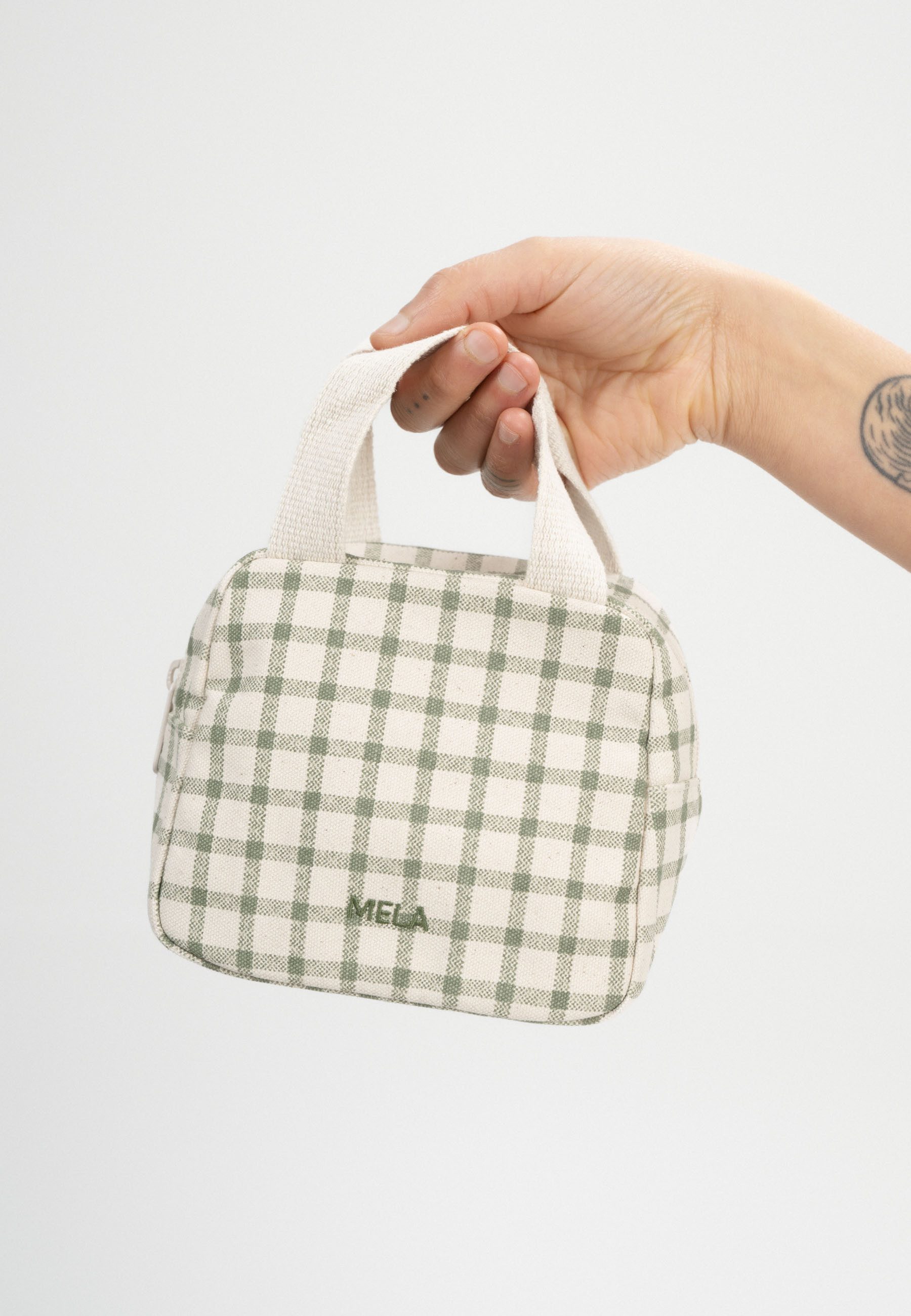 MELA Mini Bag Unisex Organizer Tasche klein SHAILA, Drei praktische Innenfächer