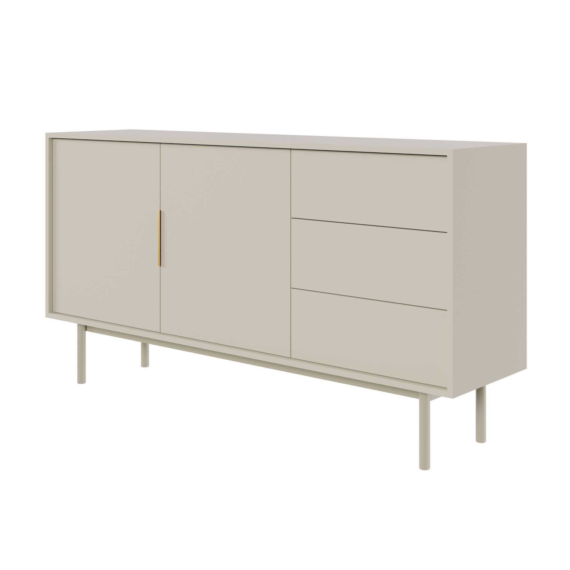 Selsey Sideboard VIVIARO, 2-türig mit 3 Schubladen, 154 cm