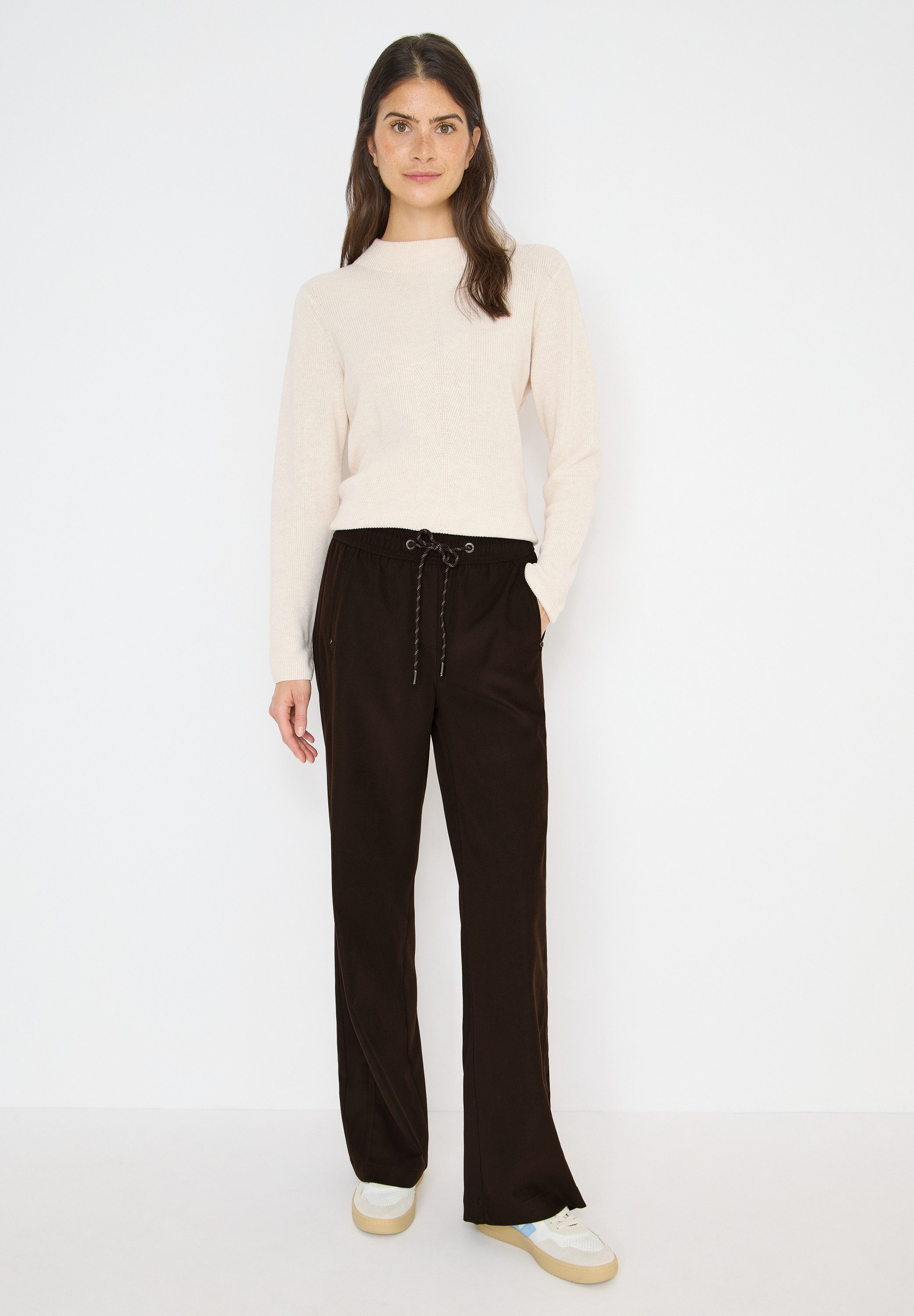 CECIL Jogger Pants High Waist