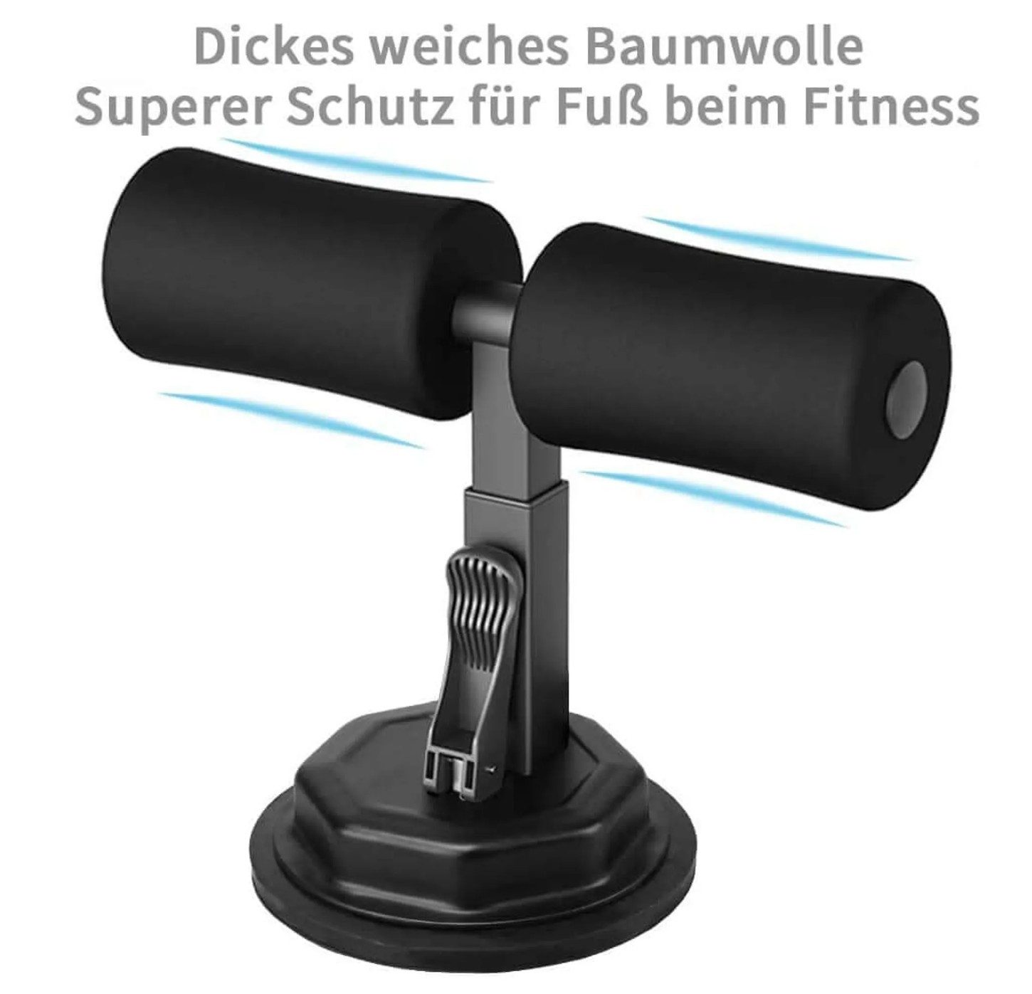 HT Bauchtrainer, Tragbarer und selbstansaugender Sit-up Bar Bauchtrainer