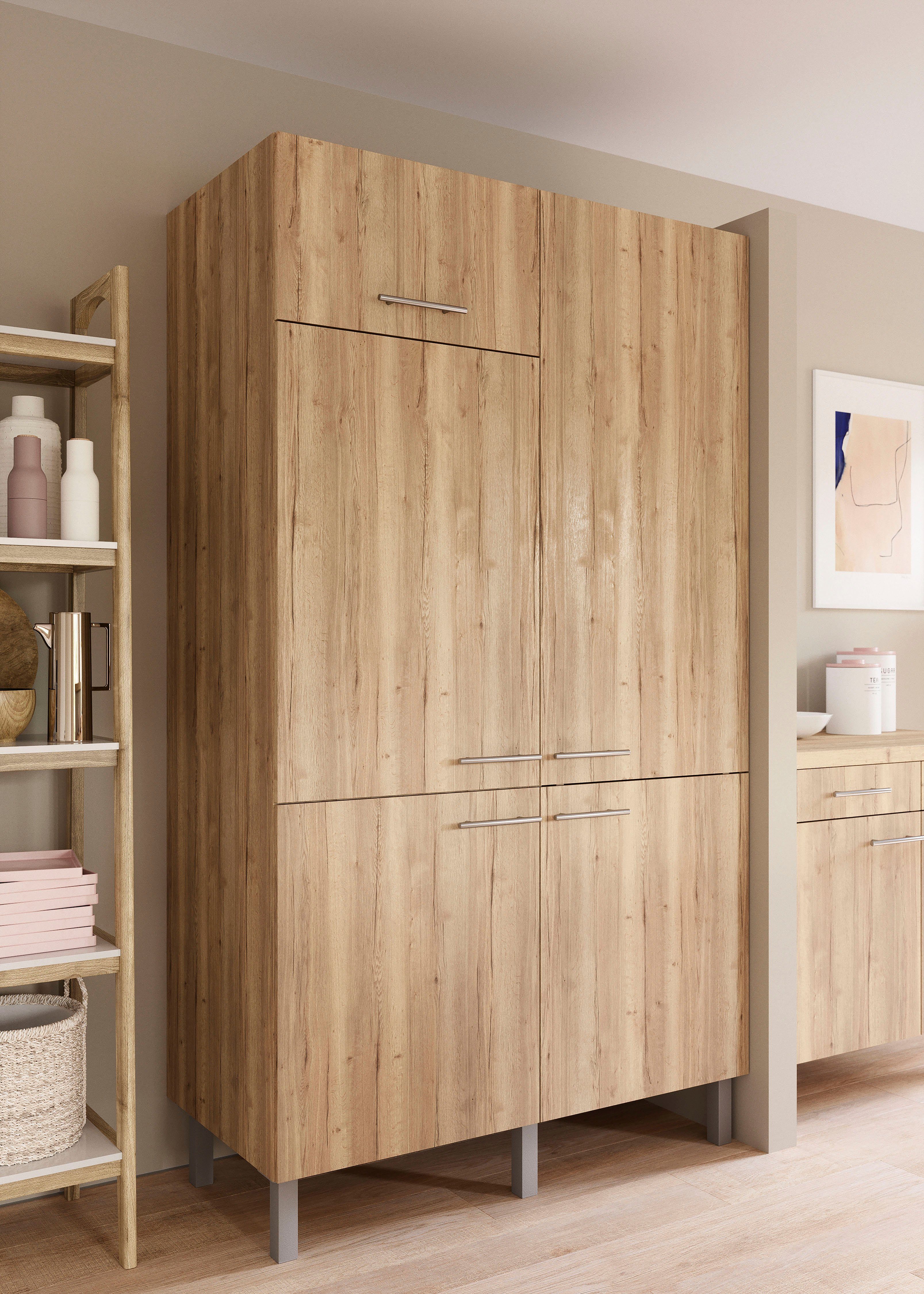 OPTIFIT Pantryküche Lilly, Breite 120 cm, wahlweise mit E-Gerät