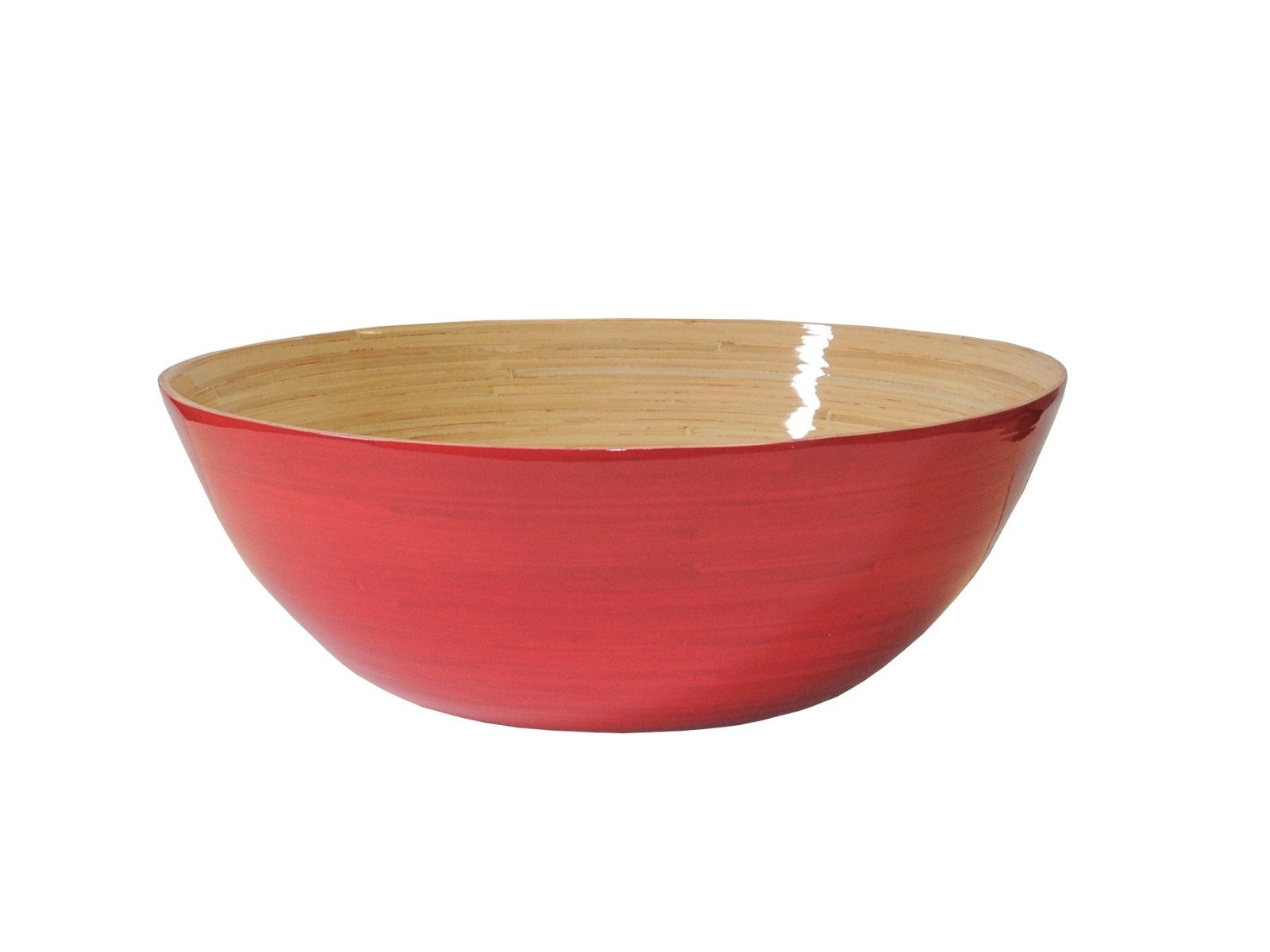 albert l. (punkt) Schüssel Bambus-Schüssel fuchsia 30x10cm, Bambus, (Schüsseln)