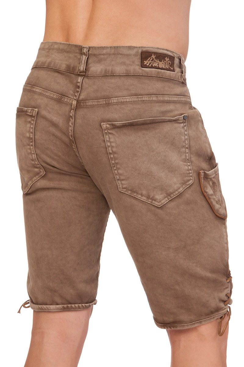 Hangowear Trachtenjeans Trachtenjeans Herren - RALKO - schlamm, dunkelbraun