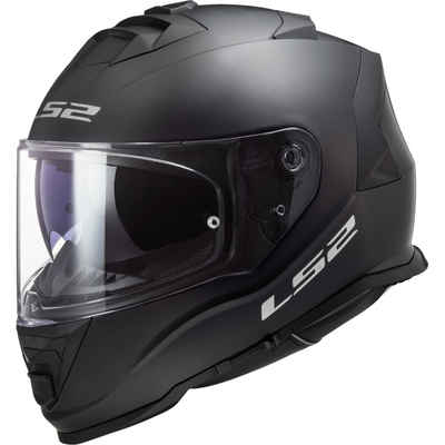 LS2 Motorradhelm LS2 FF800 Storm Integralhelm Solid matt-schwarz XS