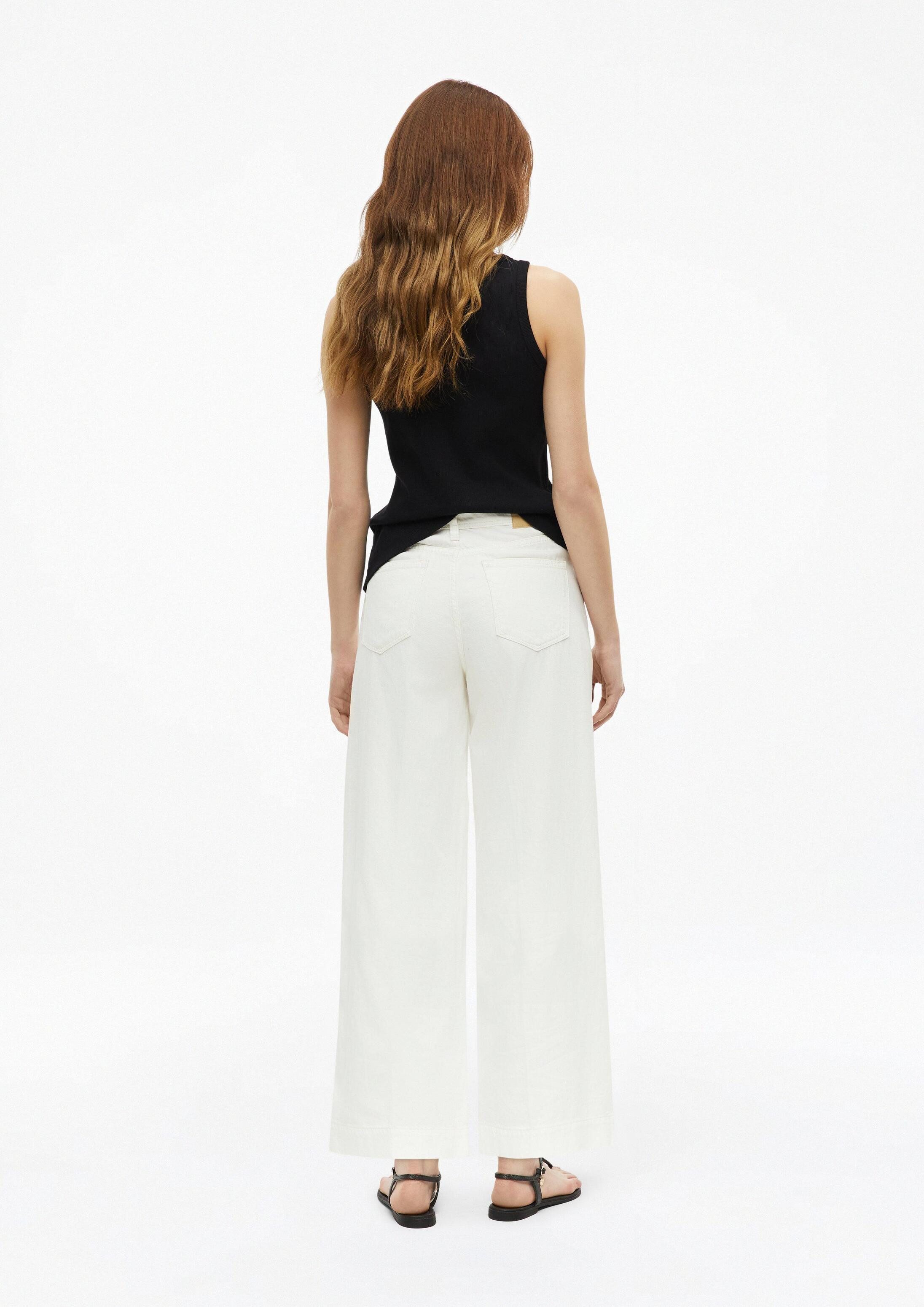 s.Oliver Weite Jeans Jeans-Hose SURI Culotte Jeans Suri / Regular Fit / High Rise / Wide Leg / Undyed