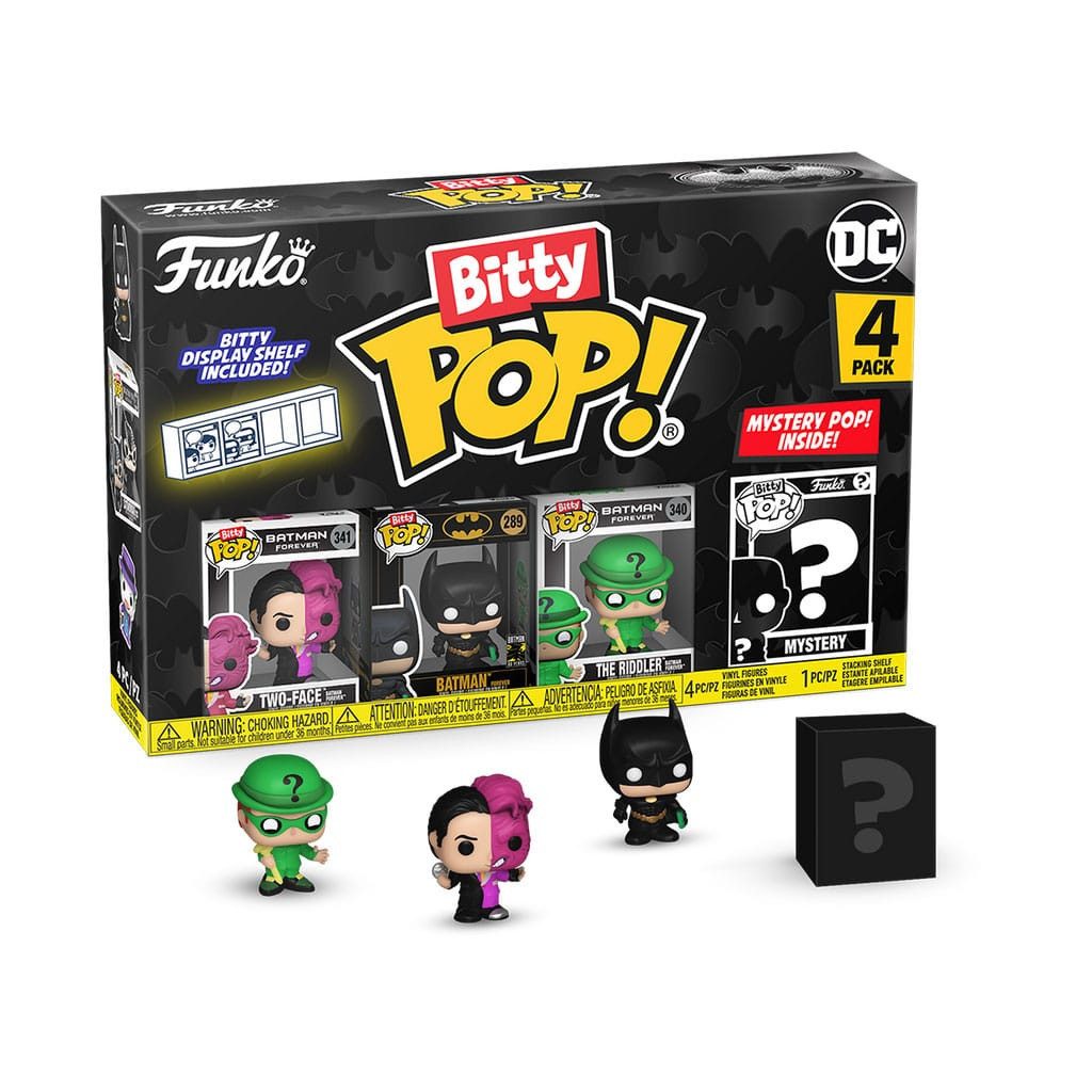 Funko Merchandise-Figur Batman 85th Anniversary Bitty POP! 4er-Pack Two Face 2,5 cm #81130