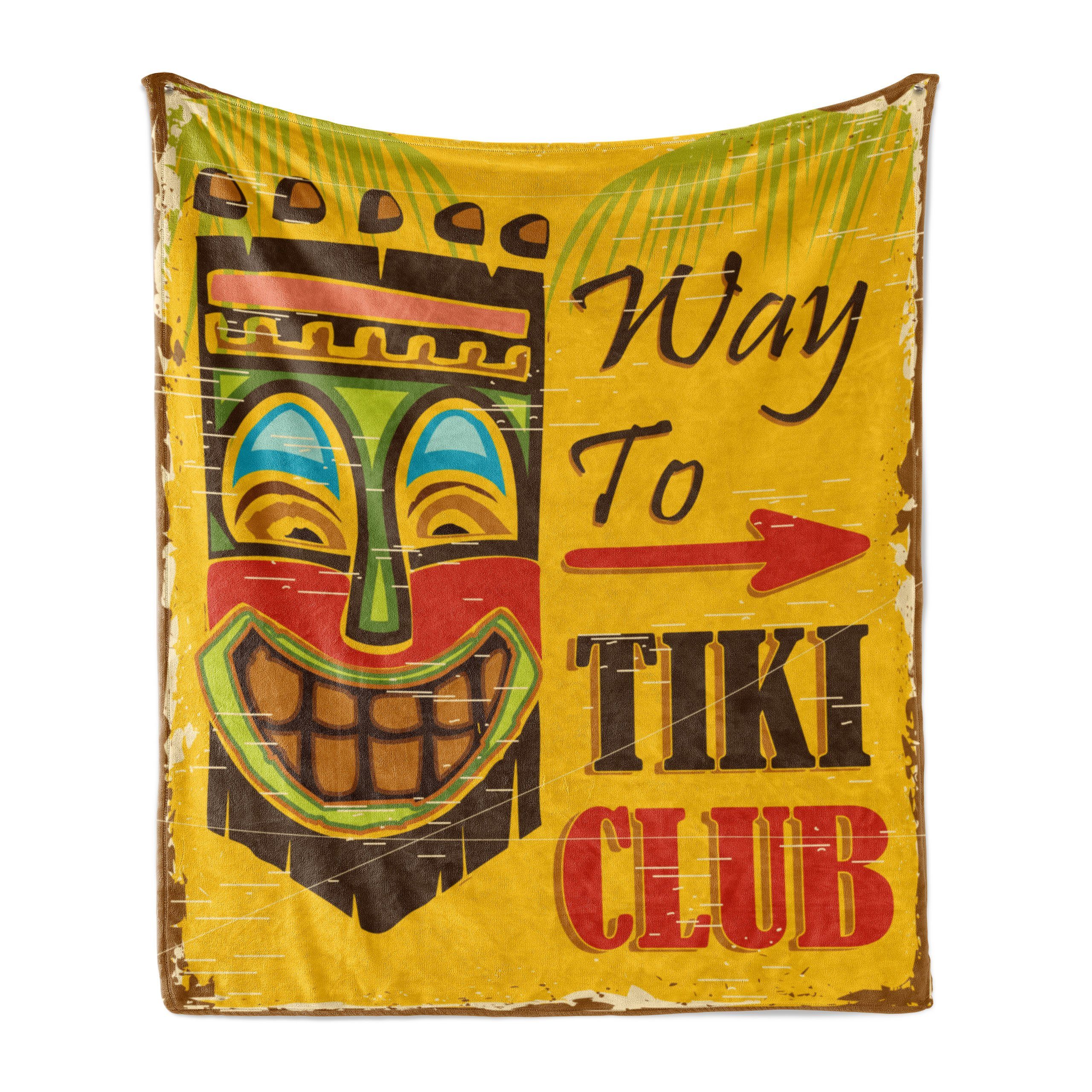 und für Tiki-Club to Außenbereich, den Gemütlicher Way Wohndecke Tiki Bar Abakuhaus, Plüsch Innen-