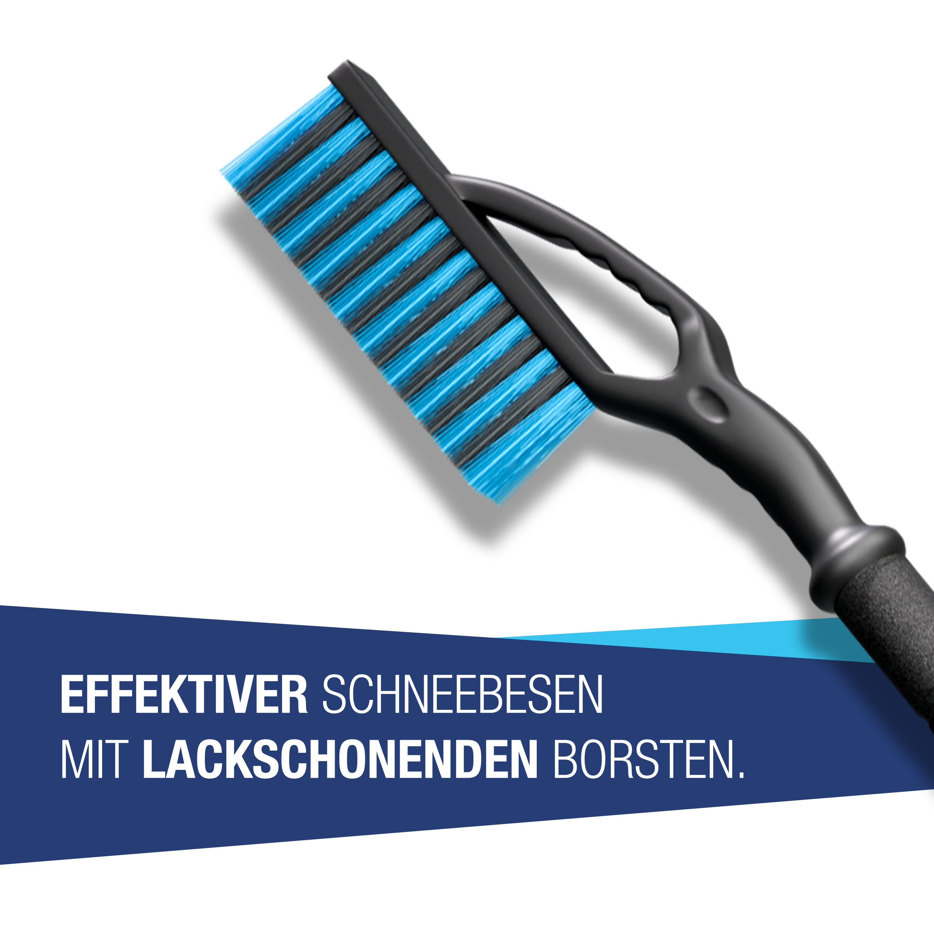 NTG Nutzfahrzeug Technik GmbH Ice Scraper Snow Brush - XXL Ice Scraper 65 cm long Multifunctional Winter Helper: Perfect for Vehicle Care