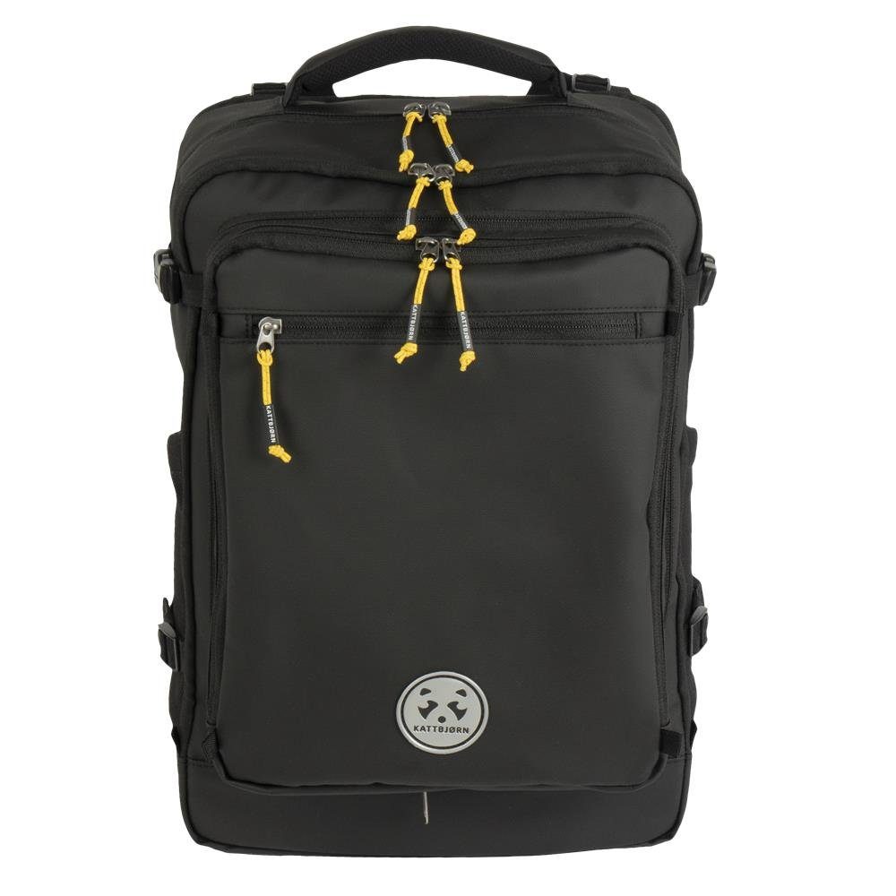 KATTBJØRN Rucksack Flashlight, schwarz, abnehmbare Laptophülle, günstig online kaufen