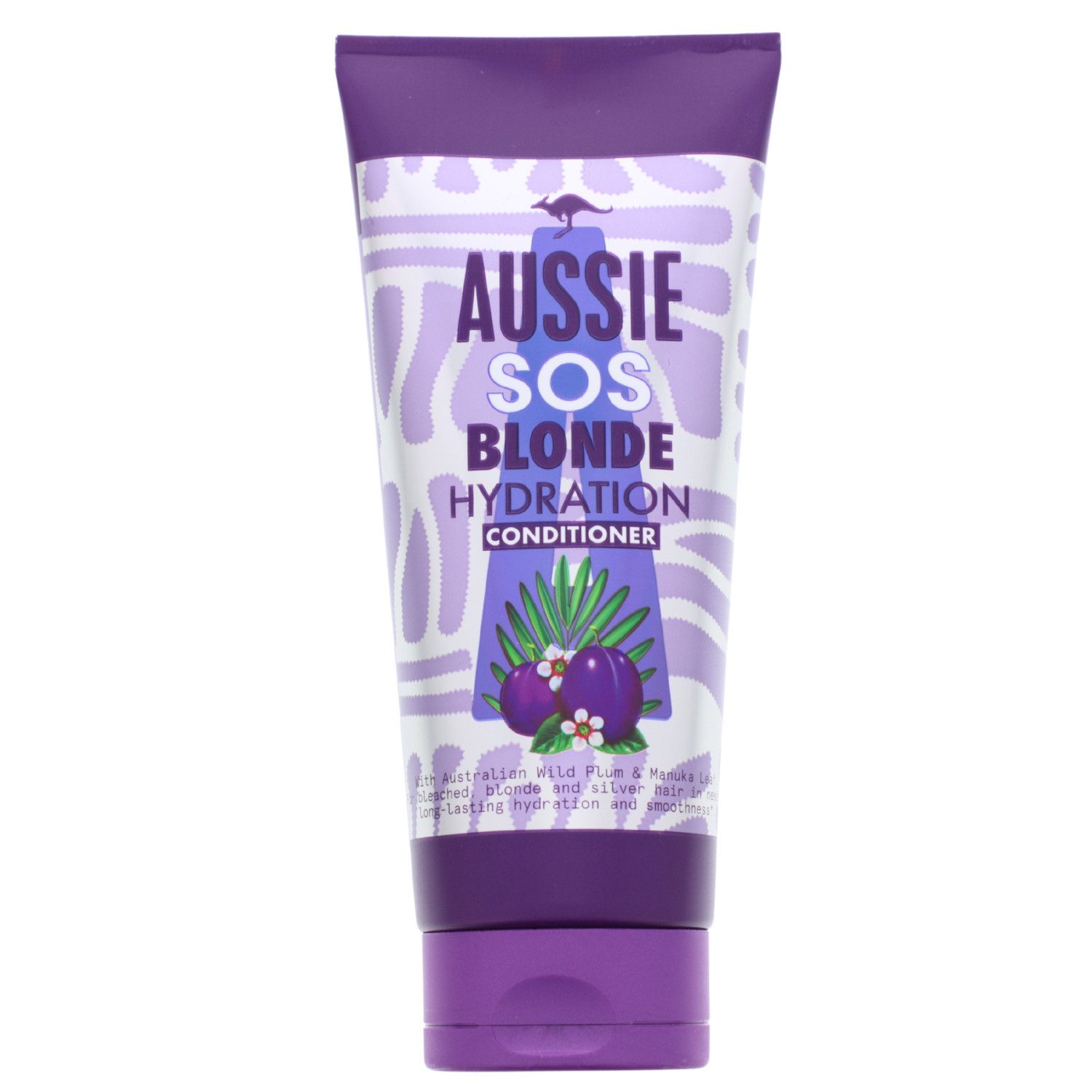 Aussie Haarspülung Aussie SOS Blonde & Silver Hair Hydration Conditioner Haarspülung 200m