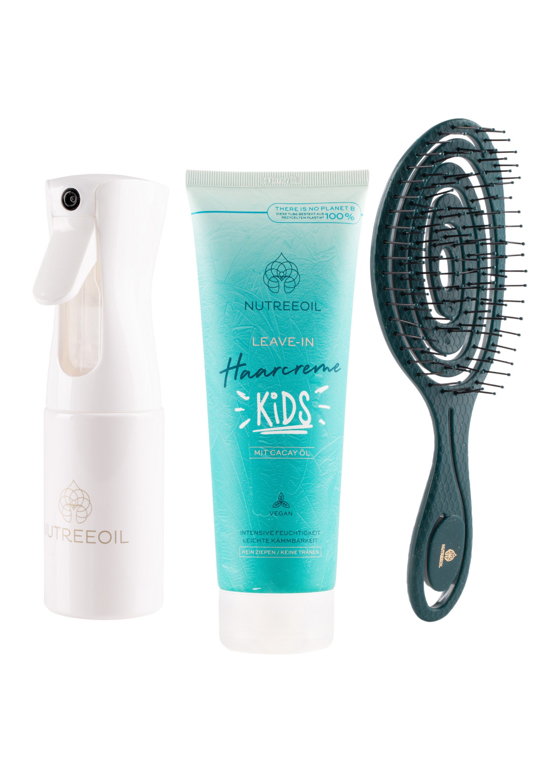 NUTREEOIL Haarcreme NUTREEOIL Intensive Locken- & Entwirrungs-Leave-In-Creme Kids Set