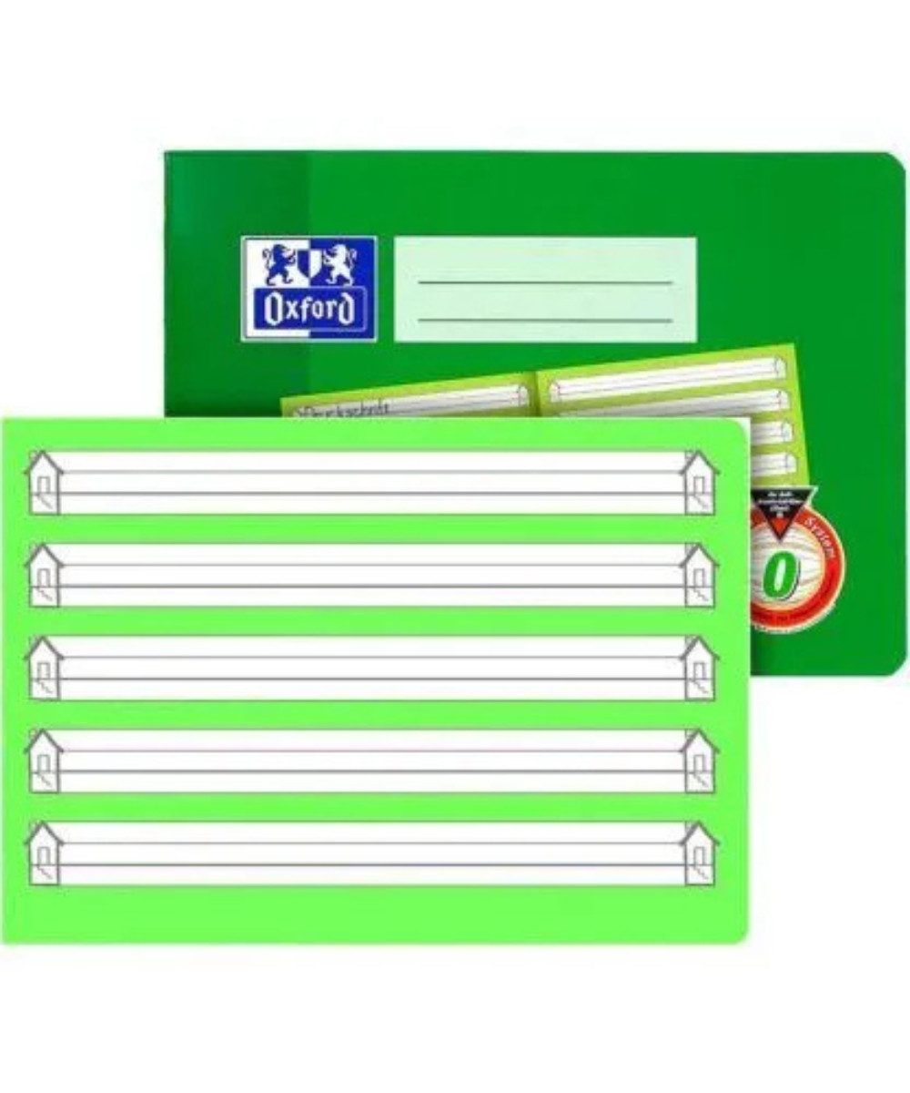 OXFORD Schulheft Oxford Schulheft A5 quer, Lin 0 16 Blatt, liniert