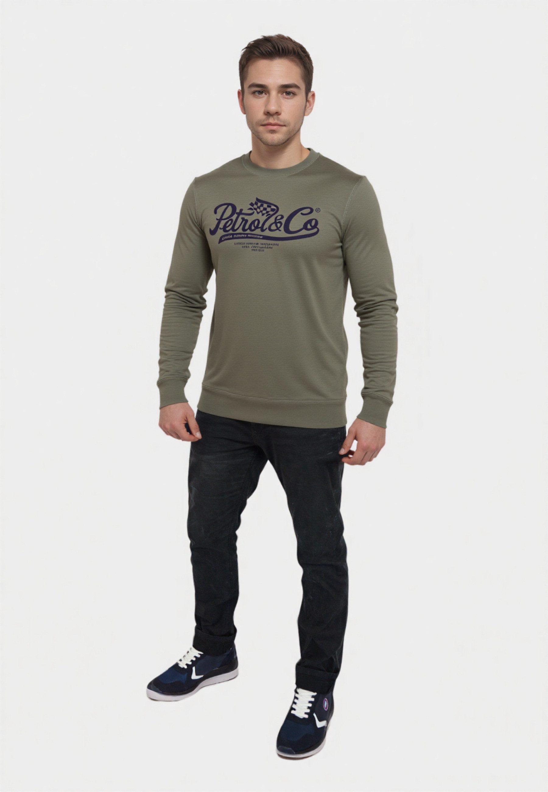 Petrol Industries Sweatshirt Pullover Sweatshirt (1-tlg) günstig online kaufen