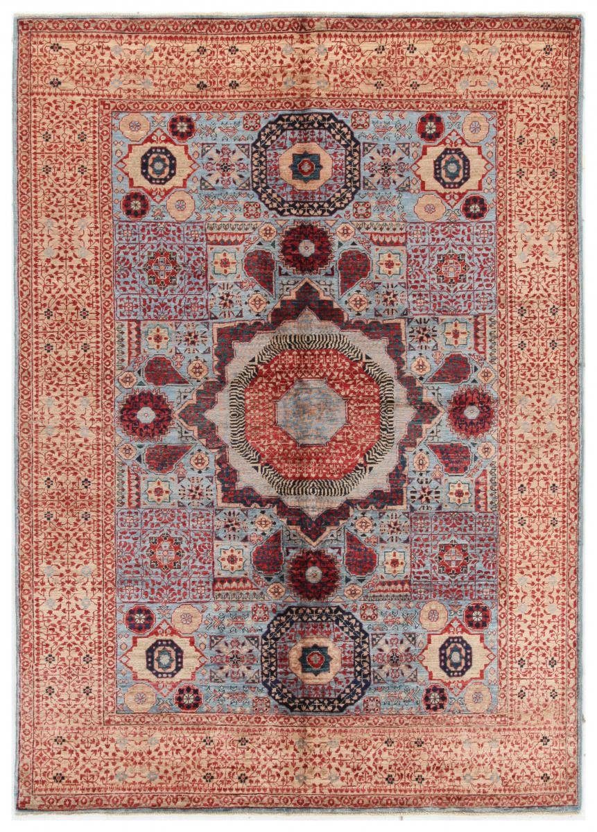 Orientteppich Mamluk 146x214 6 mm Nain Orientteppich, Höhe: Trading, rechteckig, Handgeknüpfter