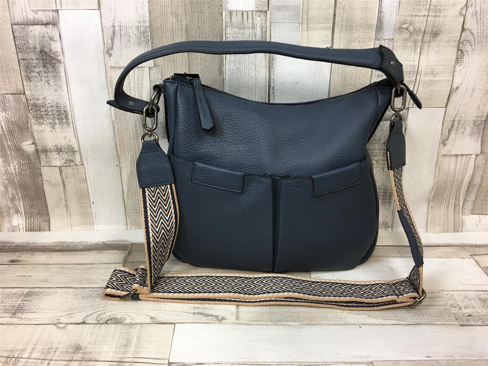 Handtasche FREDsBRUDER Crilly Hobo navy