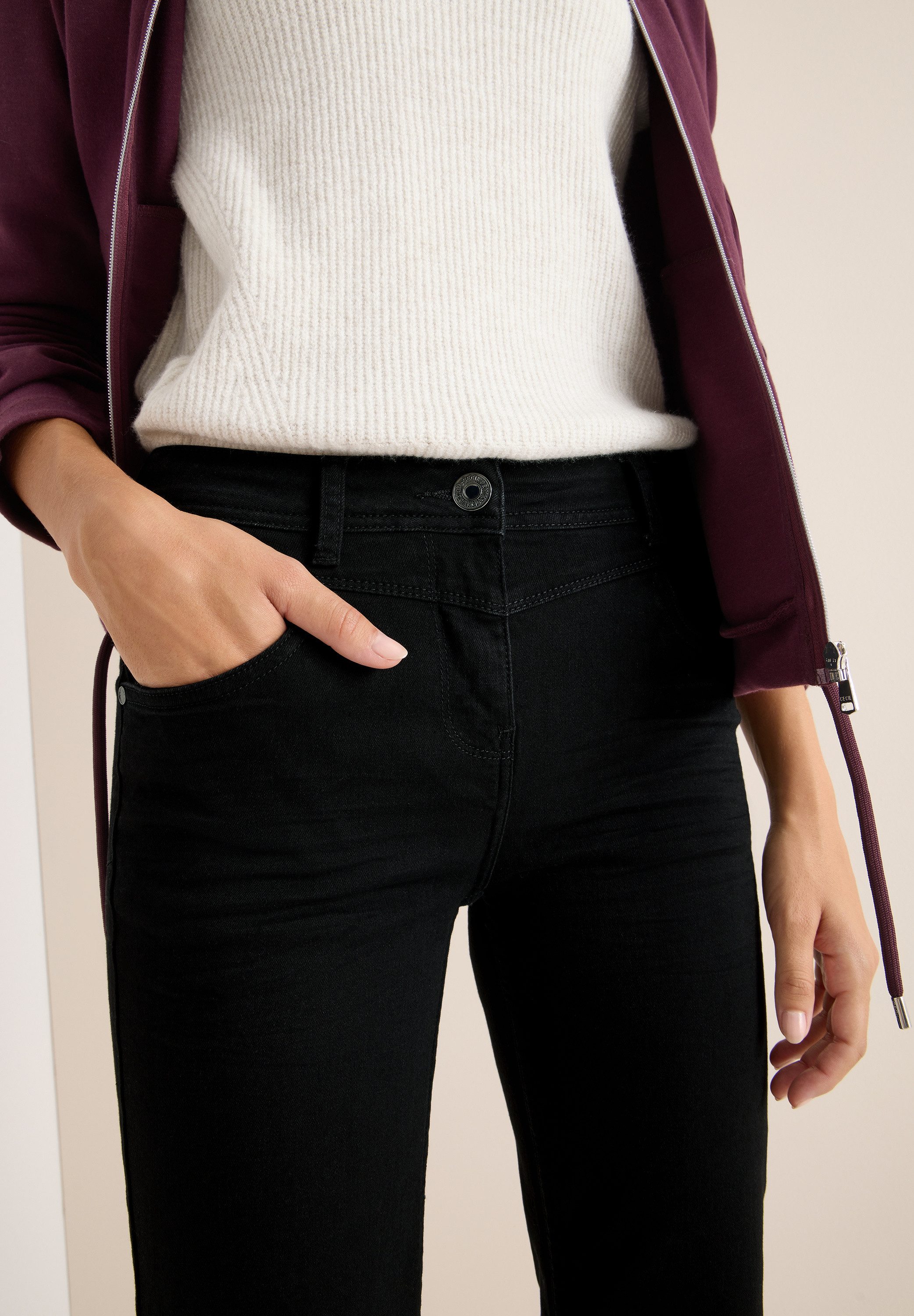 CECIL Slim-fit-Jeans Style Toronto im 5-Pocket Style und mit Stretch