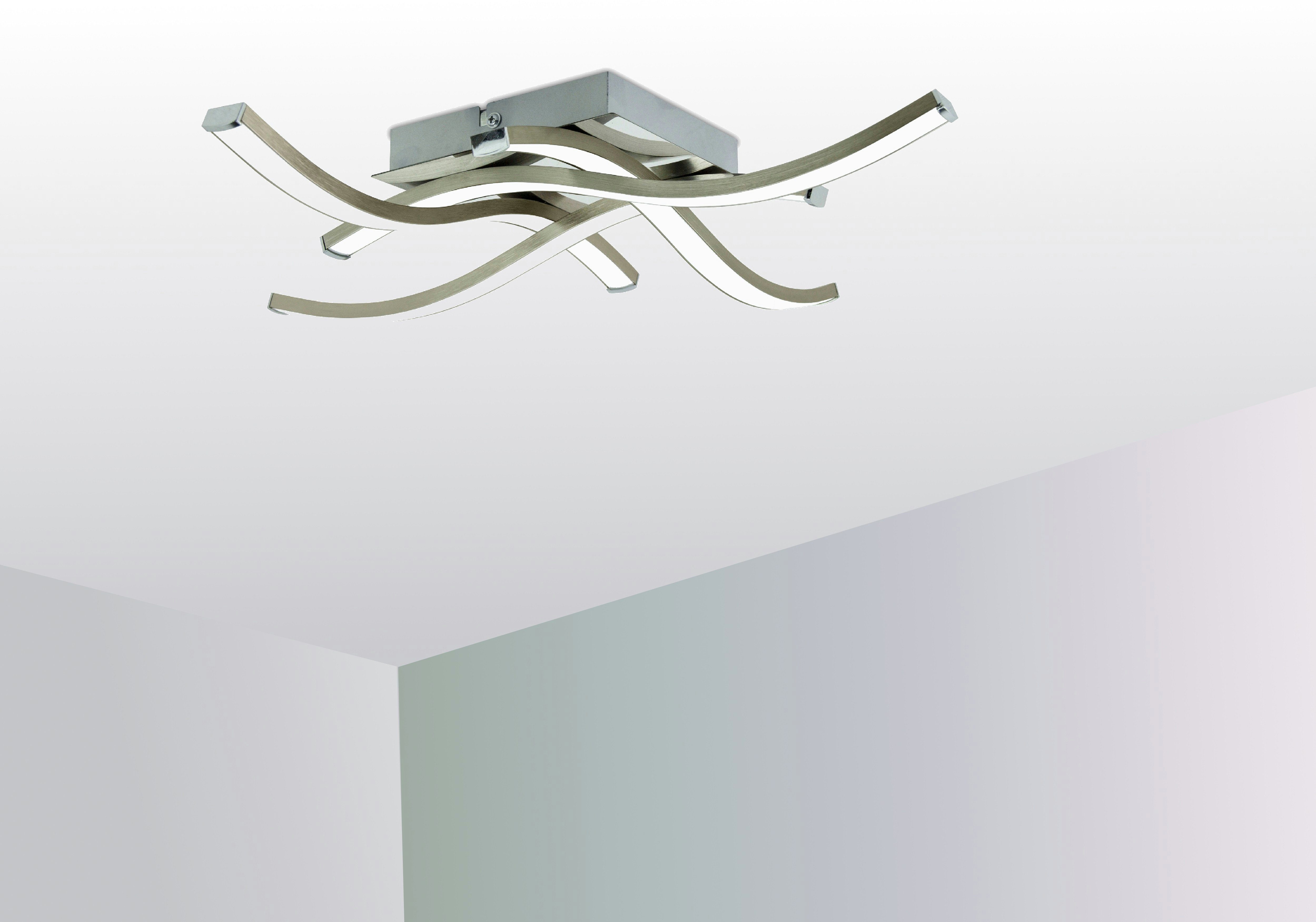 TRANGO LED Deckenleuchte, 3132XXL Design LED-Deckenleuchte günstig online kaufen