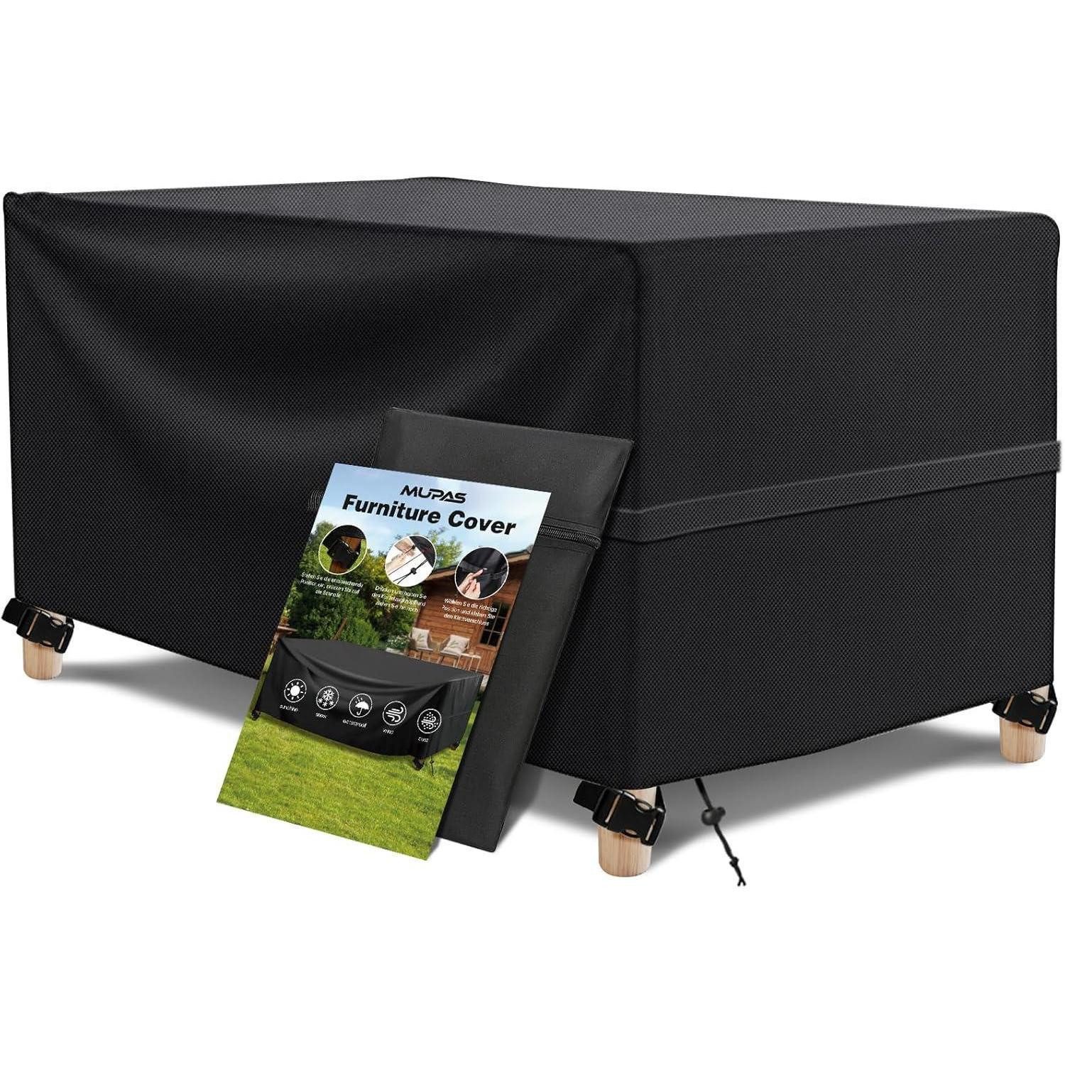 LuxusKollektion Fahrradständer Abdeckung Gartenmöbel Wasserdicht 420D Oxford 210 x120 x71cm