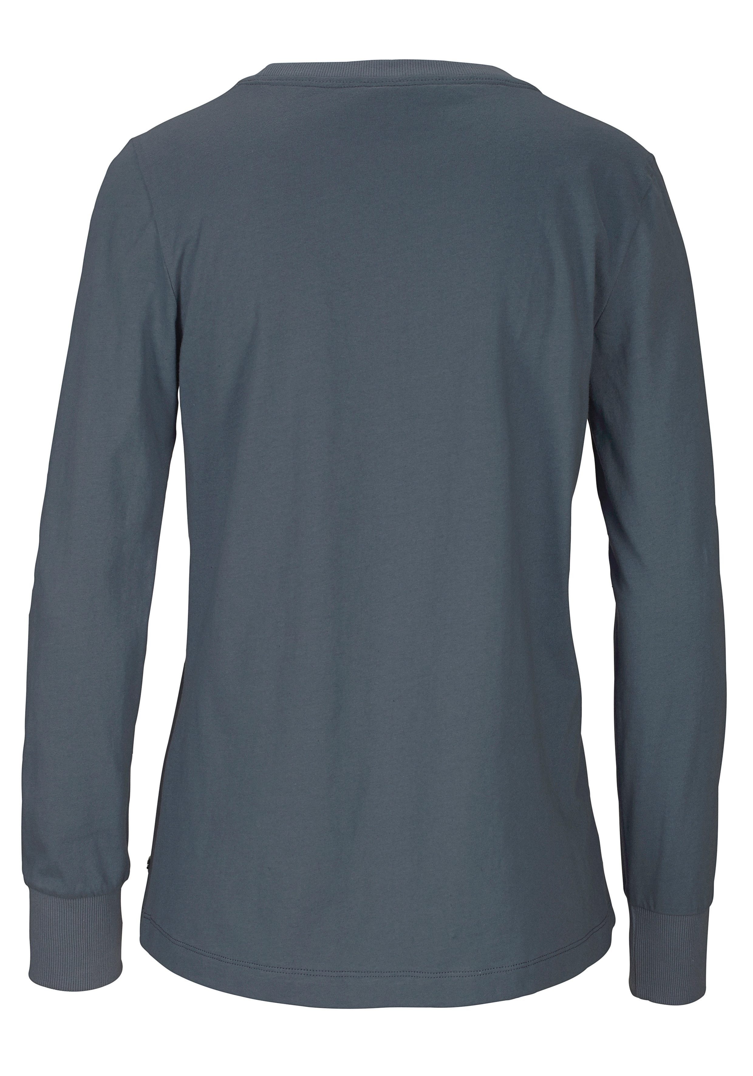 Buffalo Pyjama (Set, 2 tlg) mit gemusterter Hose und passendem Langarmshirt