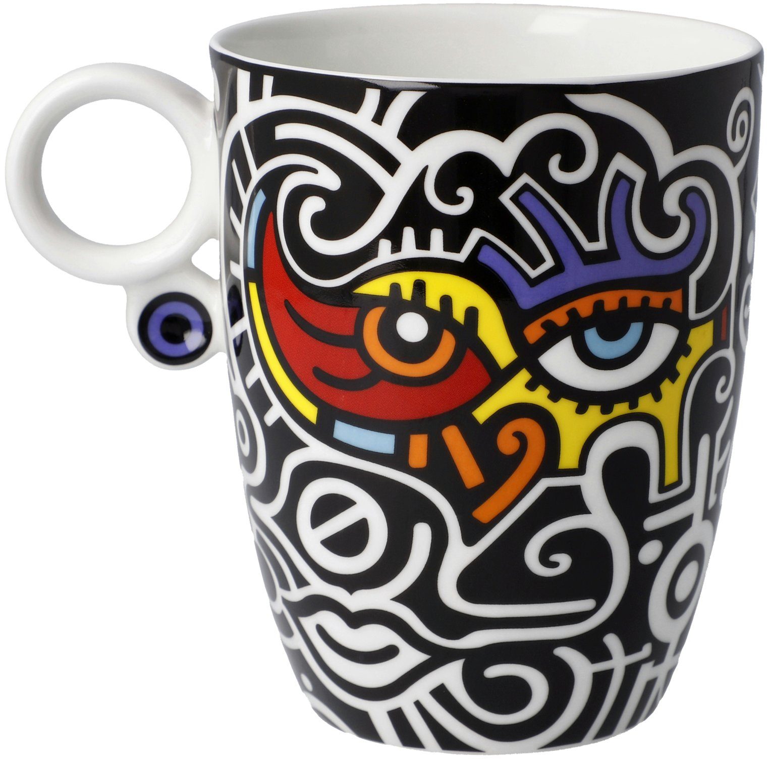 Goebel Tasse Billy Porzellan, Pop Eyes Artist II The the Art, Künstlertasse, - Artist, Billy Bright