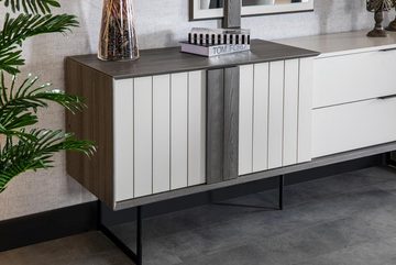 JVmoebel Anrichte Luxus Anrichte Sideboard mit Spiegel Holz Moderne (Nur Anrichte + Spiegel), Made in Europe