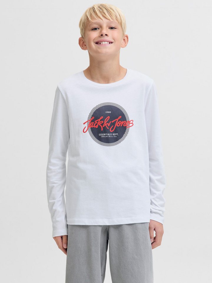 Jack & Jones Junior Langarmshirt JJURBAN TEE LS CREW NECK JNR