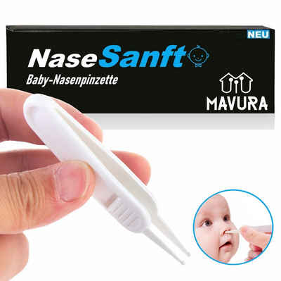MAVURA Pinzette NaseSanft Baby Nasenpinzette Nasenreiniger Nase, Nasen Nasenloch Pinzette Reiniger Pflege Zange