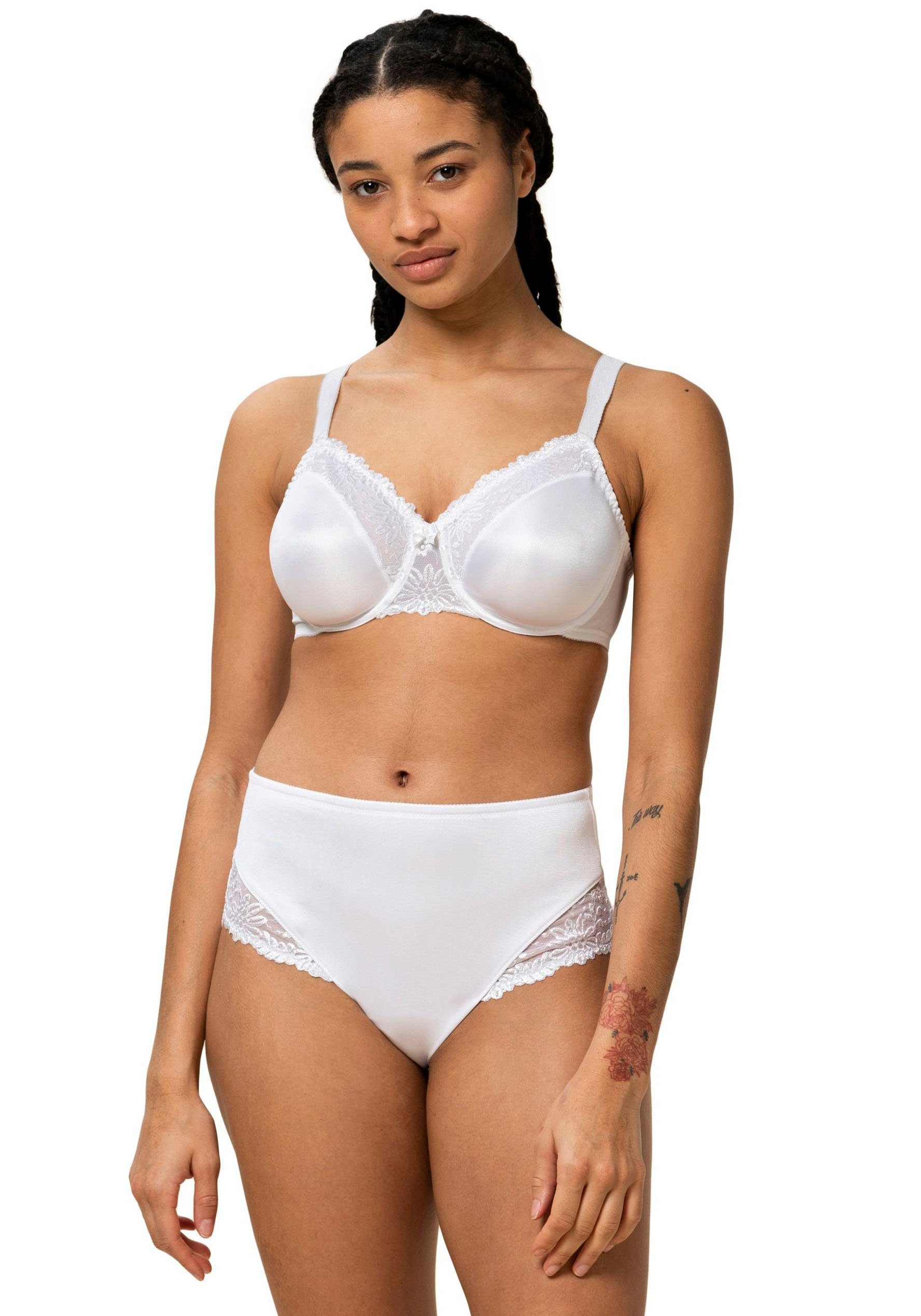 Triumph Minimizer-BH Ladyform Soft W X Cup C-F, Bügel-BH mit Spitzendetails