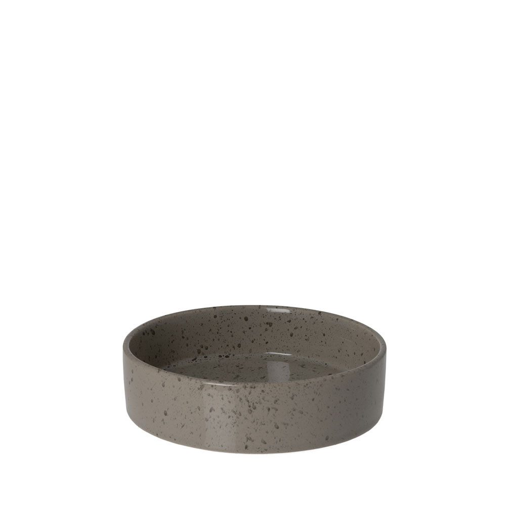 Storefactory Kerzenständer Kerzenteller STORM natur glänzend, Ø 15x4 cm