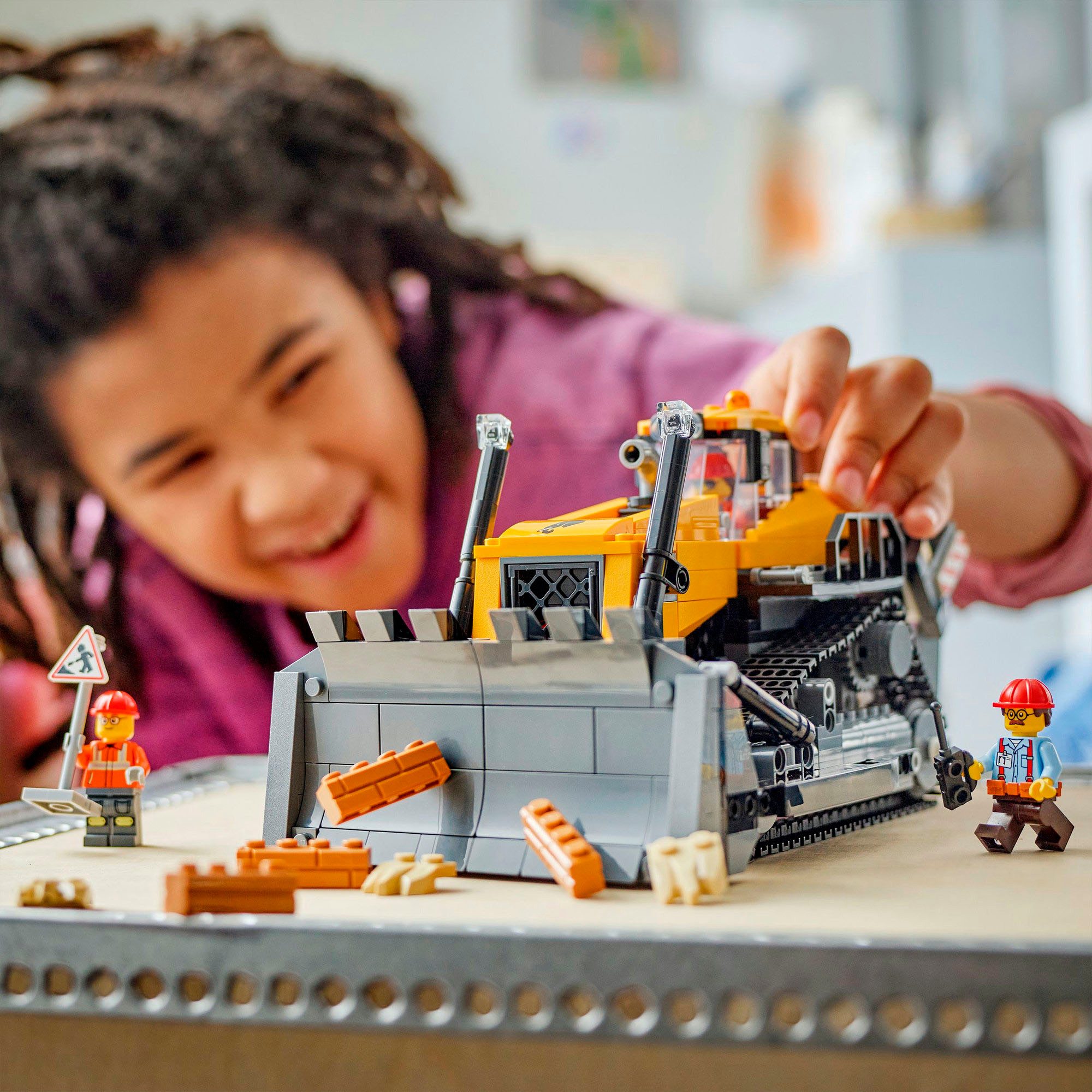 LEGO® Gelber Bulldozer (60466), LEGO City günstig online kaufen
