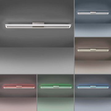 Paul Neuhaus LED Deckenleuchte LED Deckenleuchte Helix in Aluminium 51W 2080lm, keine Angabe, Leuchtmittel enthalten: Ja, fest verbaut, LED, warmweiss, Deckenlampe, Deckenbeleuchtung, Deckenlicht