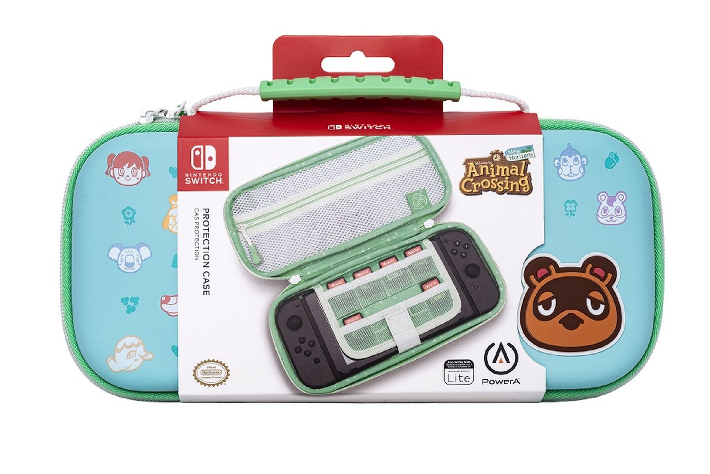 PowerA Nintendo-Schutzhülle Nintendo Switch Protection Case Kit - Animal Crossing (NEU & OVP)