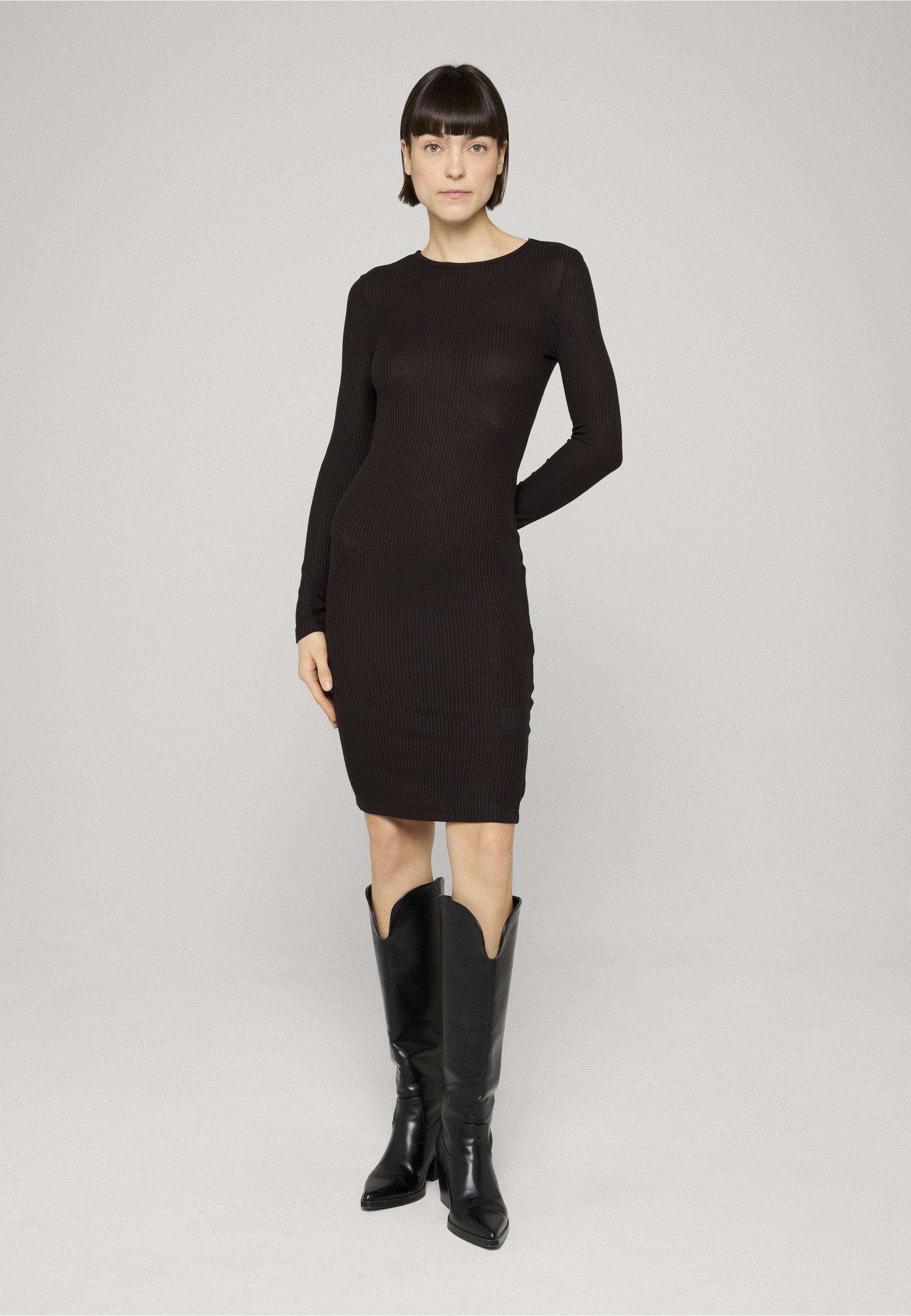 URBAN CLASSICS Shirtkleid Urban Classics Damen Ladies Rib Dress (1-tlg)