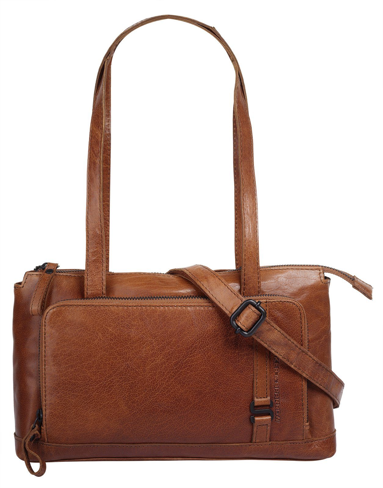 Spikes & Sparrow Henkeltasche (1-tlg), echt Leder