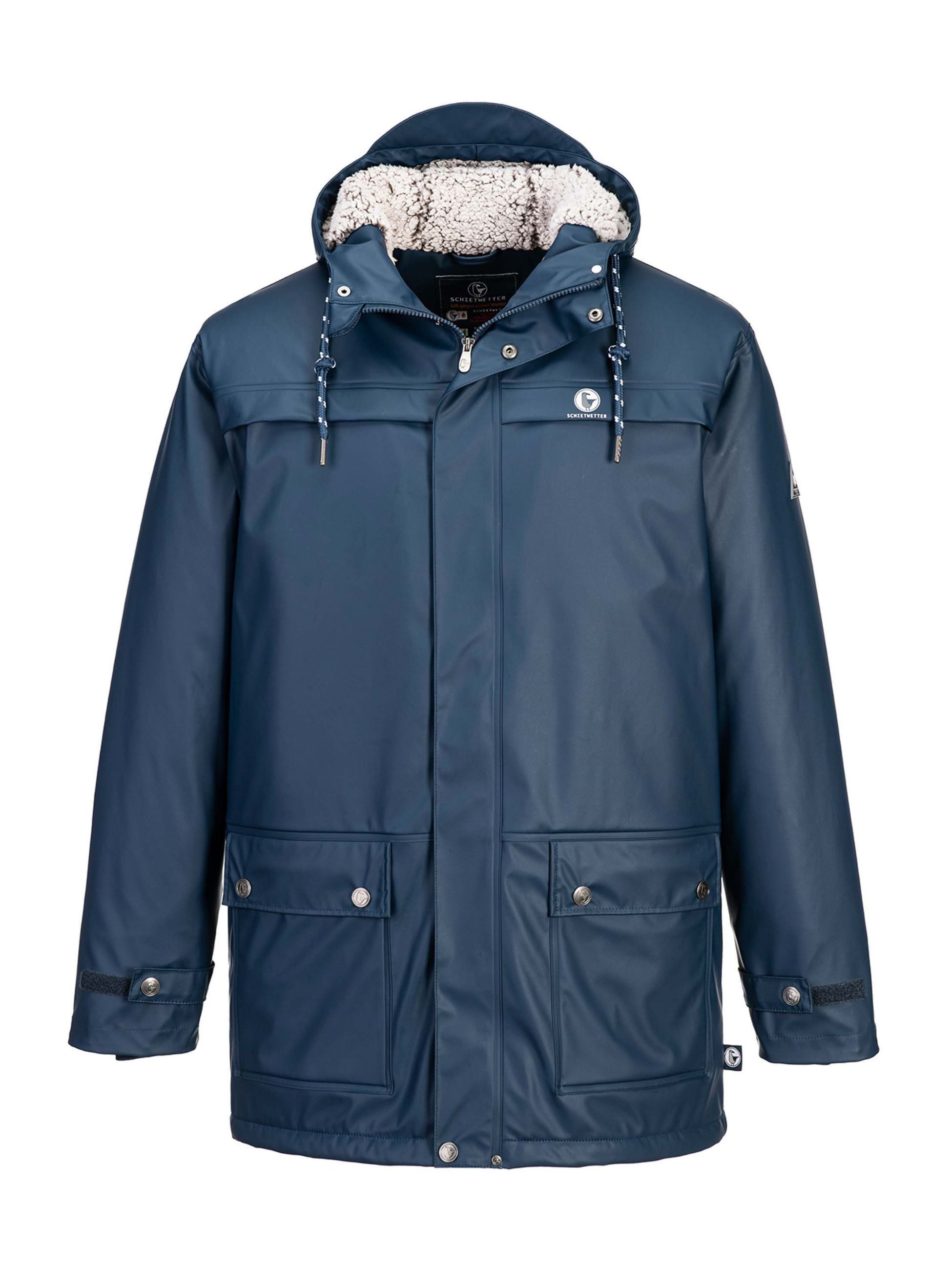 Schietwetter Regenjacke Herren Regenjacke gefüttert verschweißte günstig online kaufen