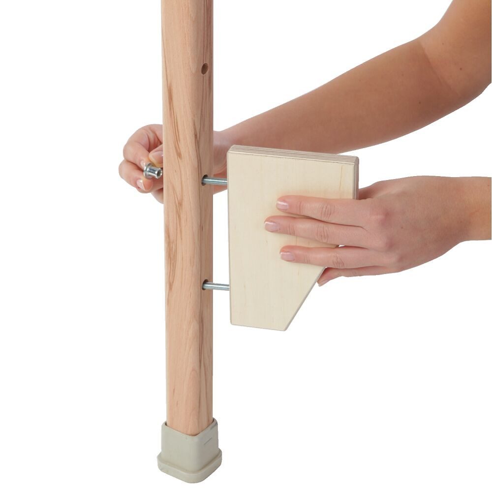 Sport-Thieme Balancetrainer Stelzen Kinder, Mit wenigen Handgriffen höhenverstellbar
