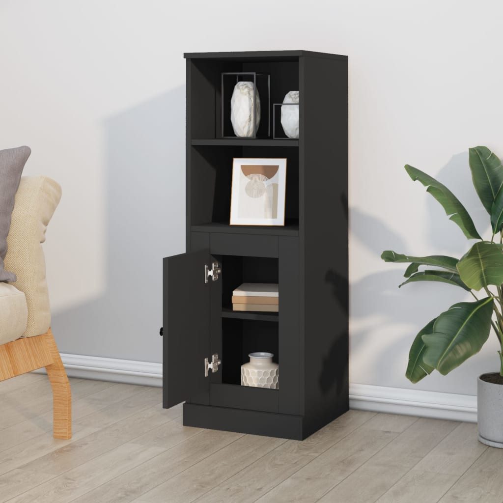vidaXL Highboard Highboard Schwarz 36x35,5x103,5 cm günstig online kaufen